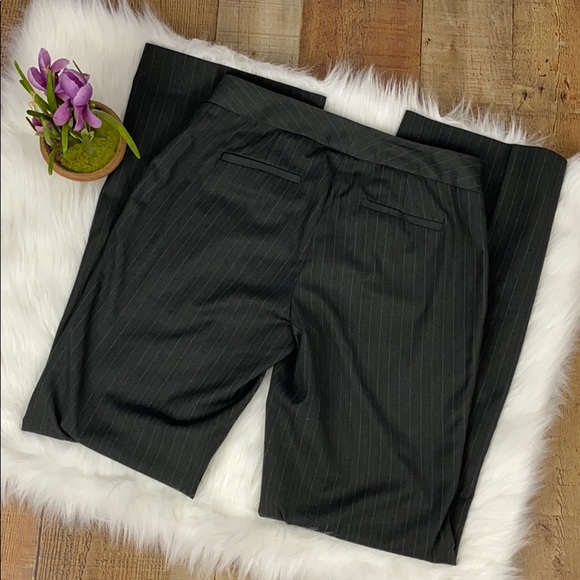 Calvin Klein Gray Pinstripe Dress Work Career Pant - Picture 5 of 11